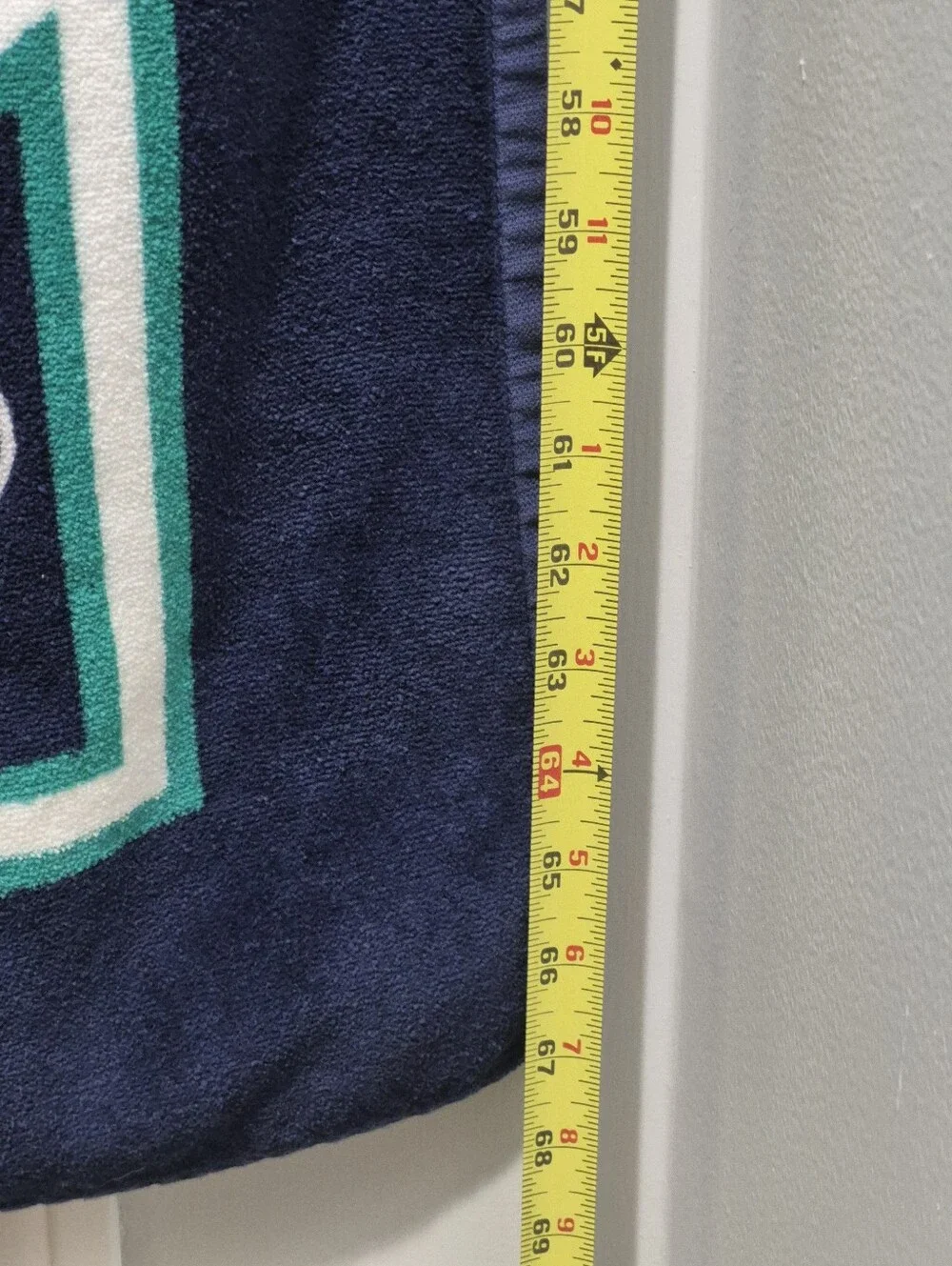 Jonathan Adler Luxembourg Beach Towel Pagoda Brown & Teal Oversized